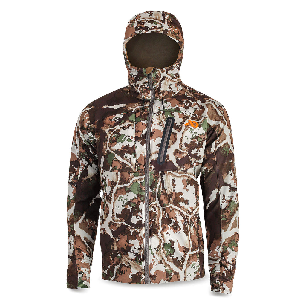 Men's Two-Tone Soft Shell Jacket - Black/Graphite main image 1