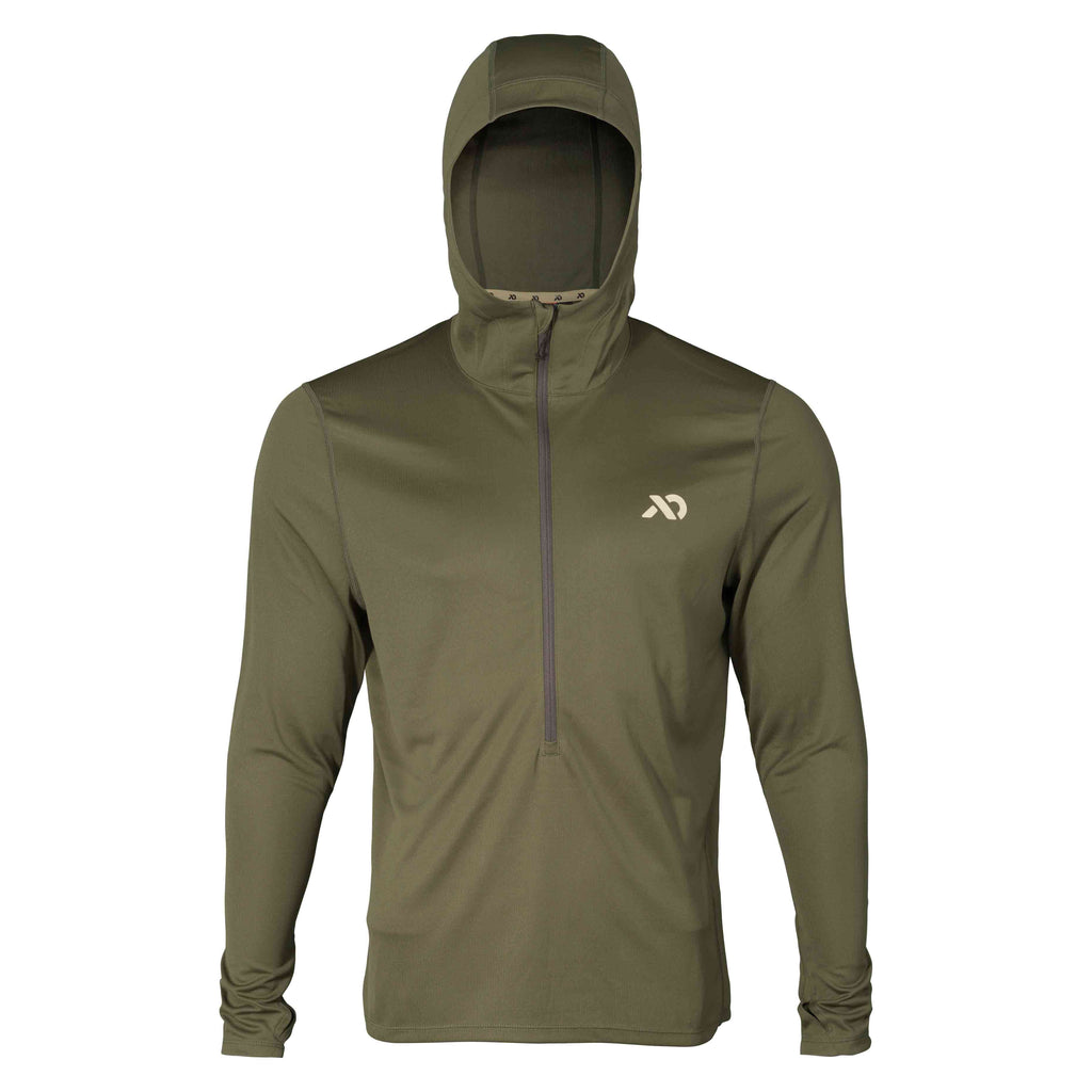 Men’s Yuma Synthetic Hoody – Size: Large, Walnut