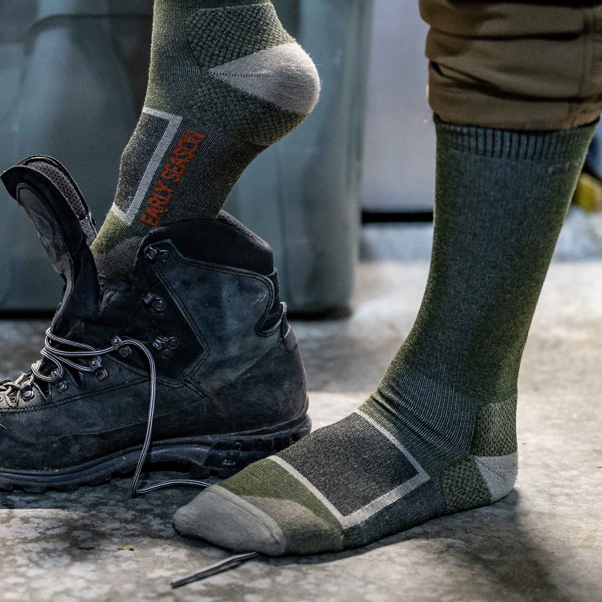 Early Season Wool Crew Sock