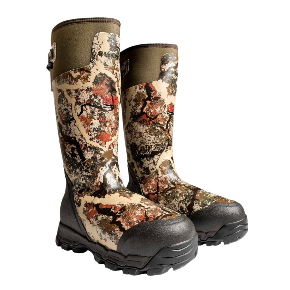 Rubber Hunting Realtree Edge Lacrosse Boots Alphaburly 1600