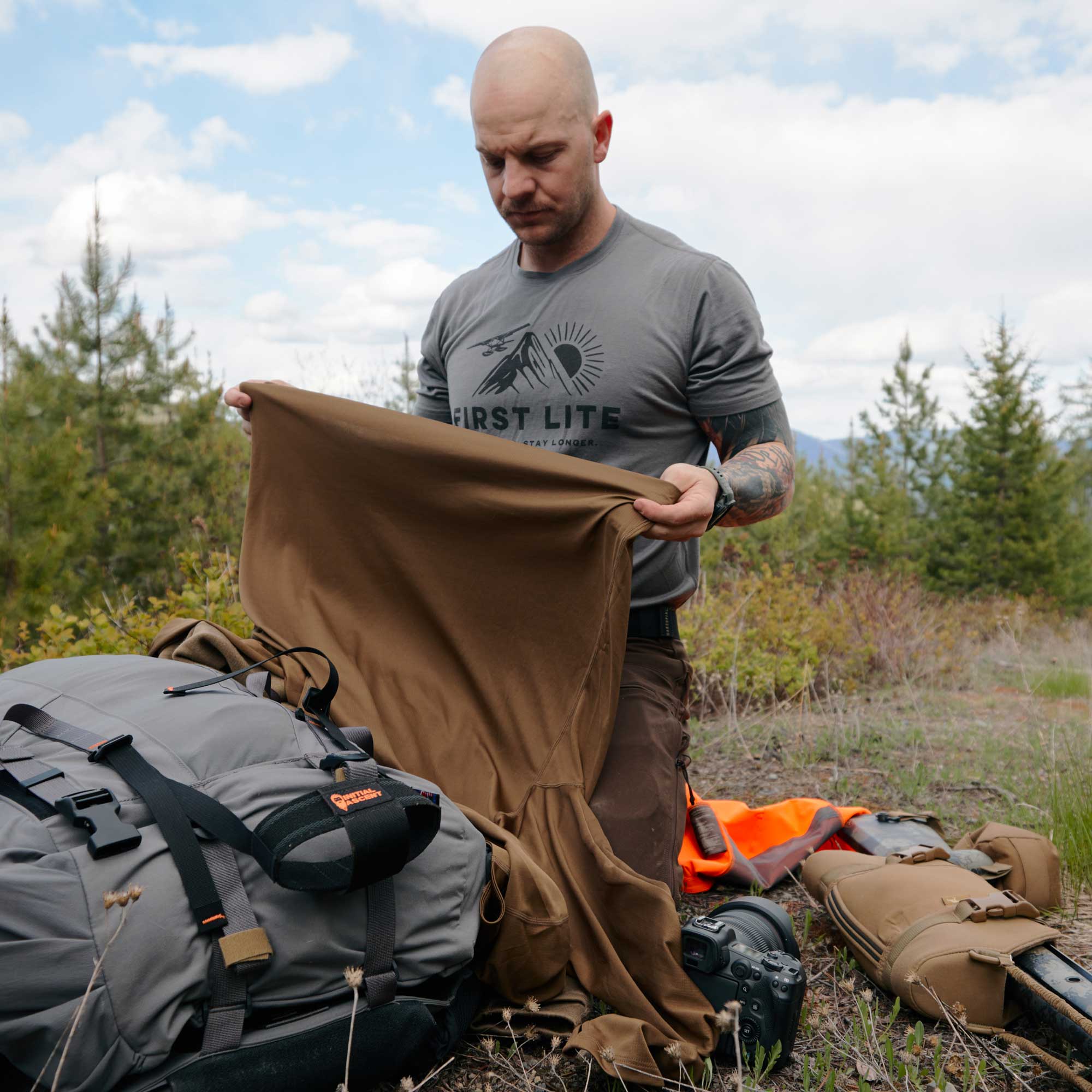 Men's Aerowool Tech Tee At First Lite