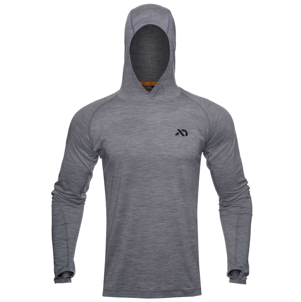 First Lite Wick Hoody — lightweight Aerowool Merino sun hoody
