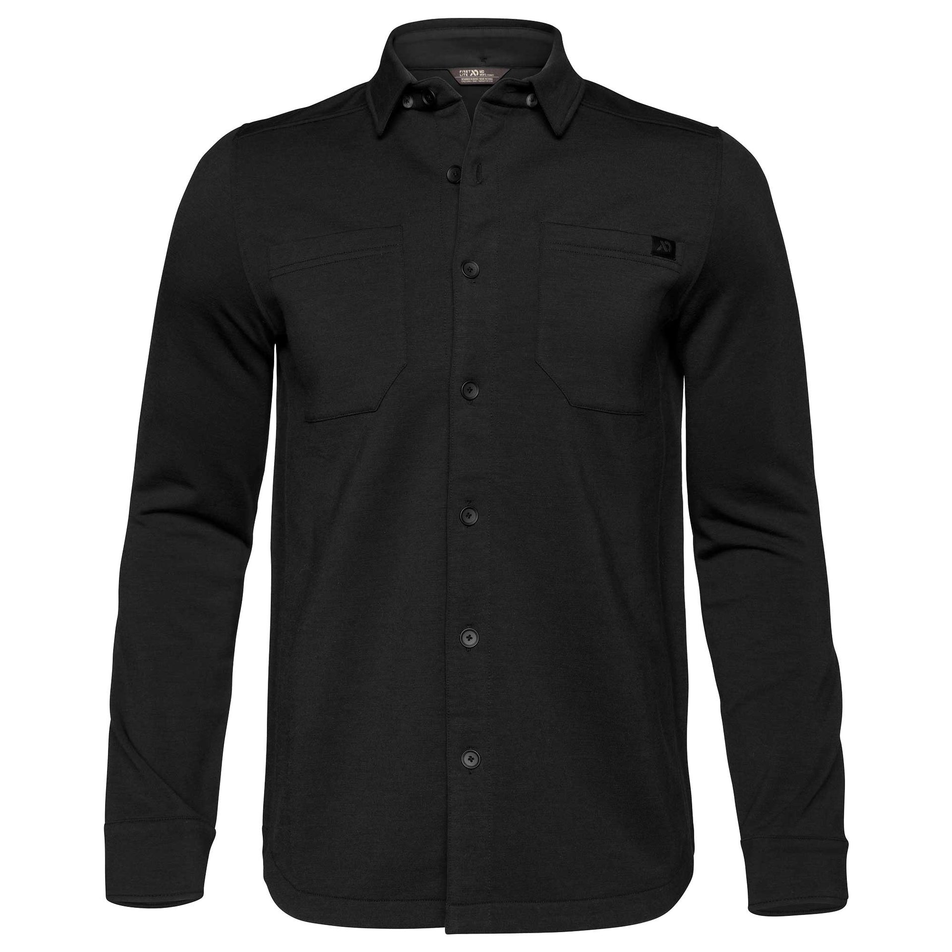 Men's Rugged Wool Field Shirt | First Lite Men's Rugged Wool Field Shirt | First Lite