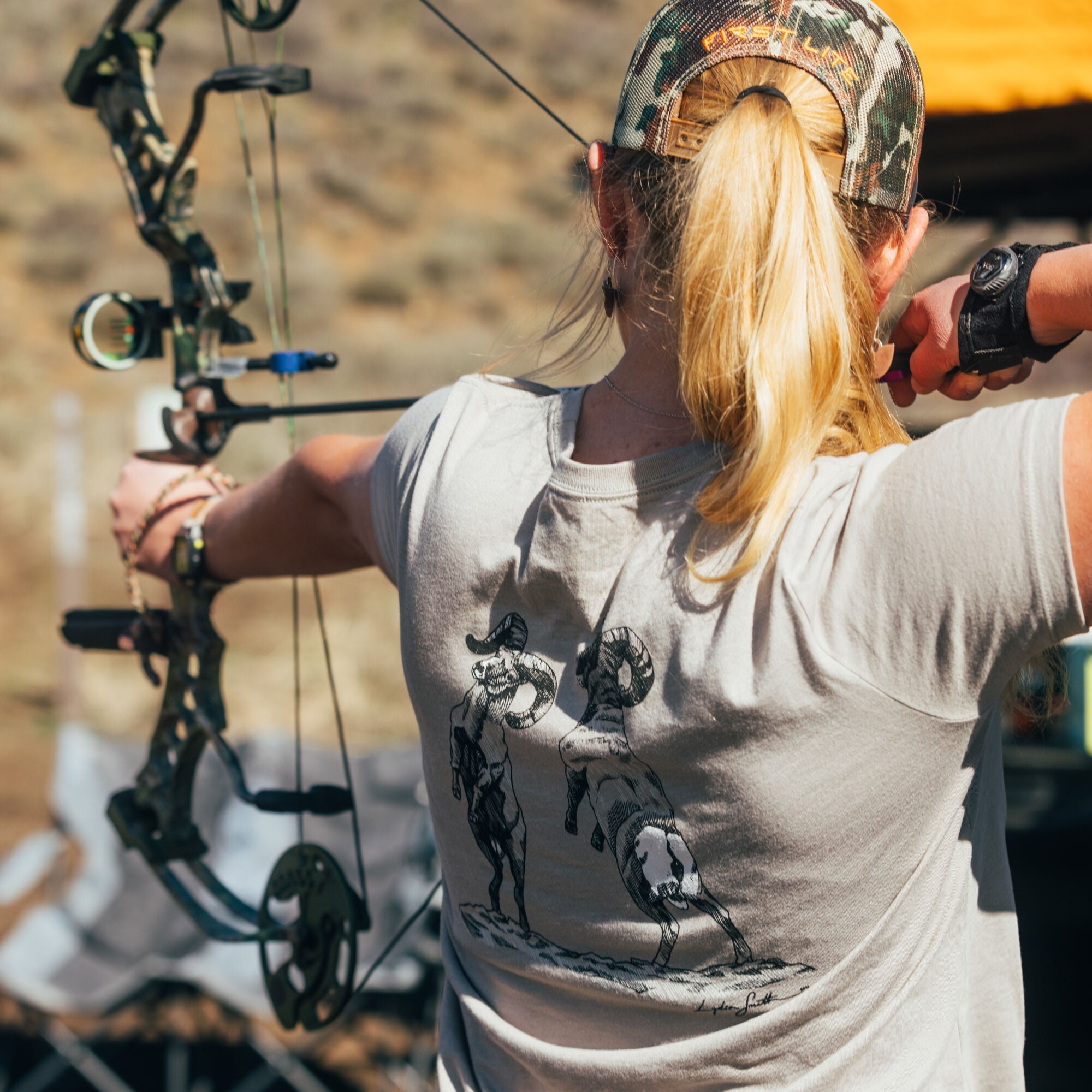 Women's Lydia Smith Battle Bighorn Tee Shirt
