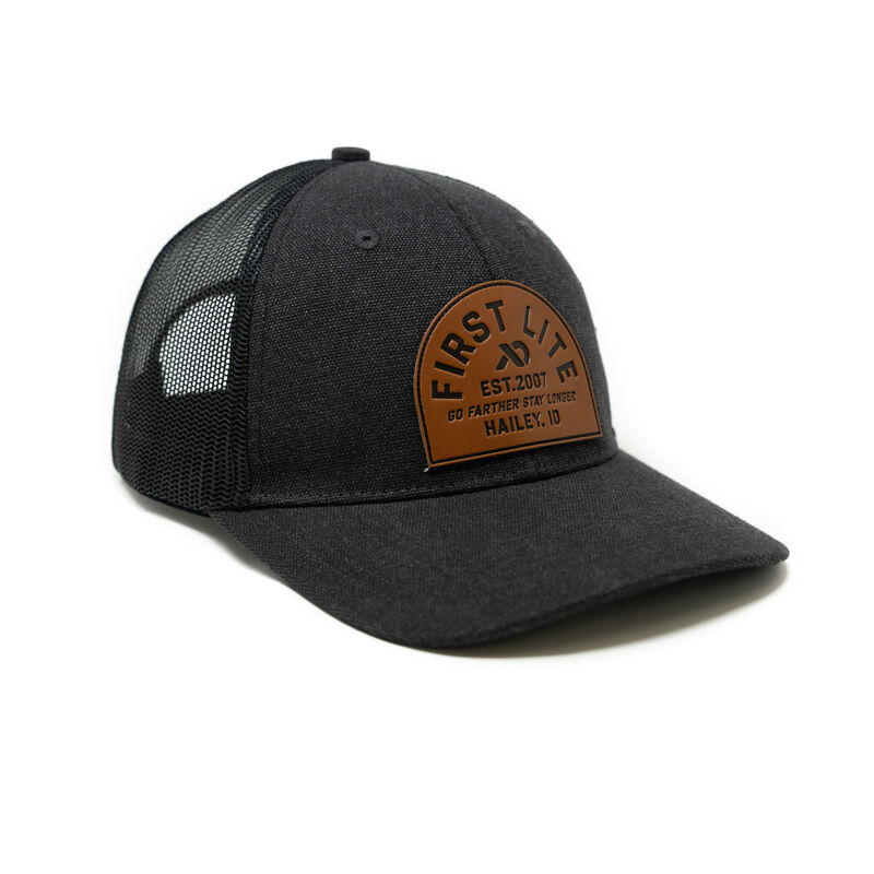 Arched Lock Up Trucker Hat image number 2