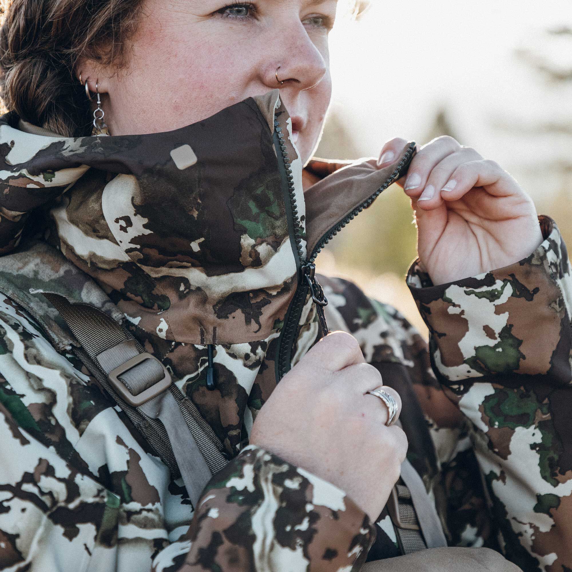 Game winner on sale women's camo jacket