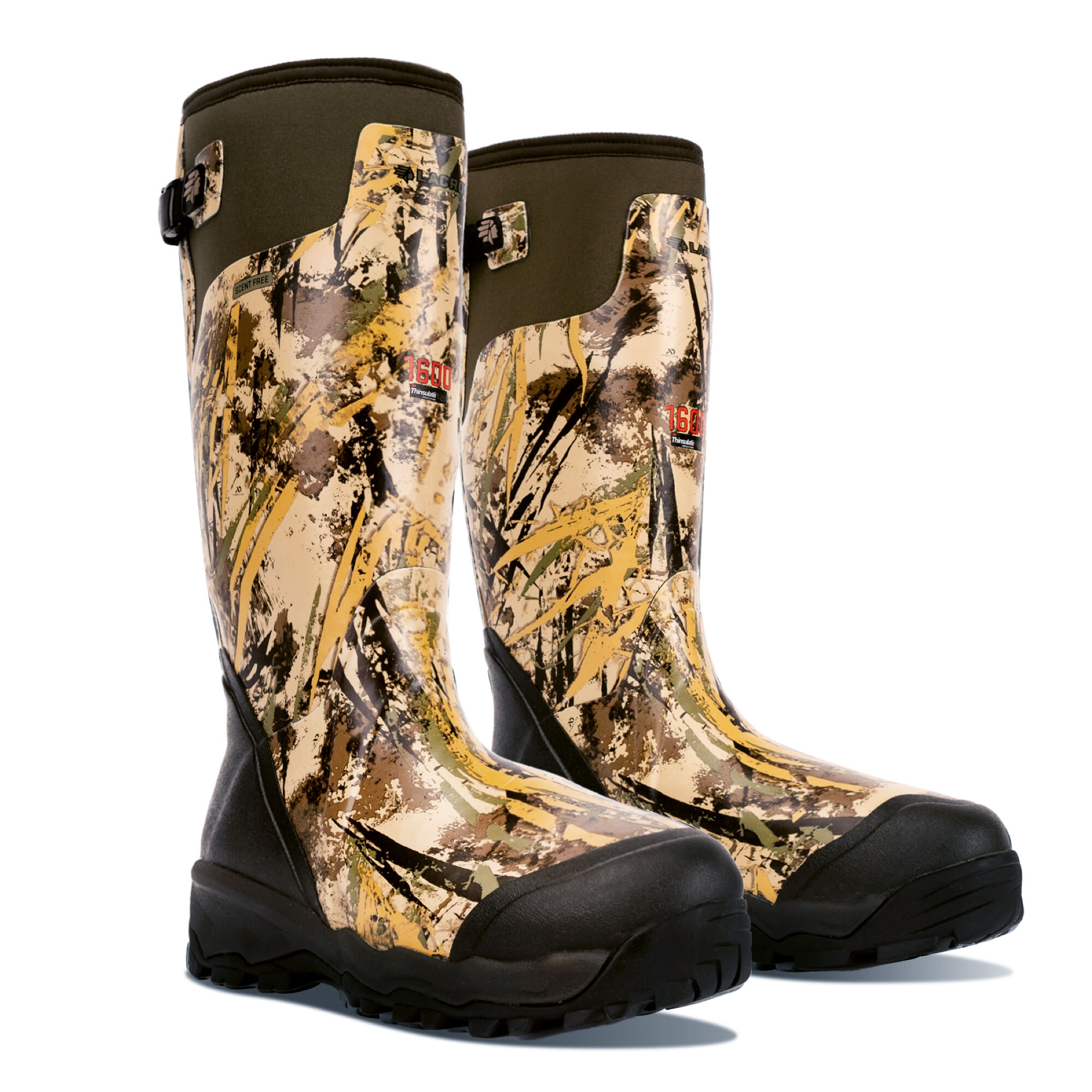 Lacrosse camo rubber boots best sale