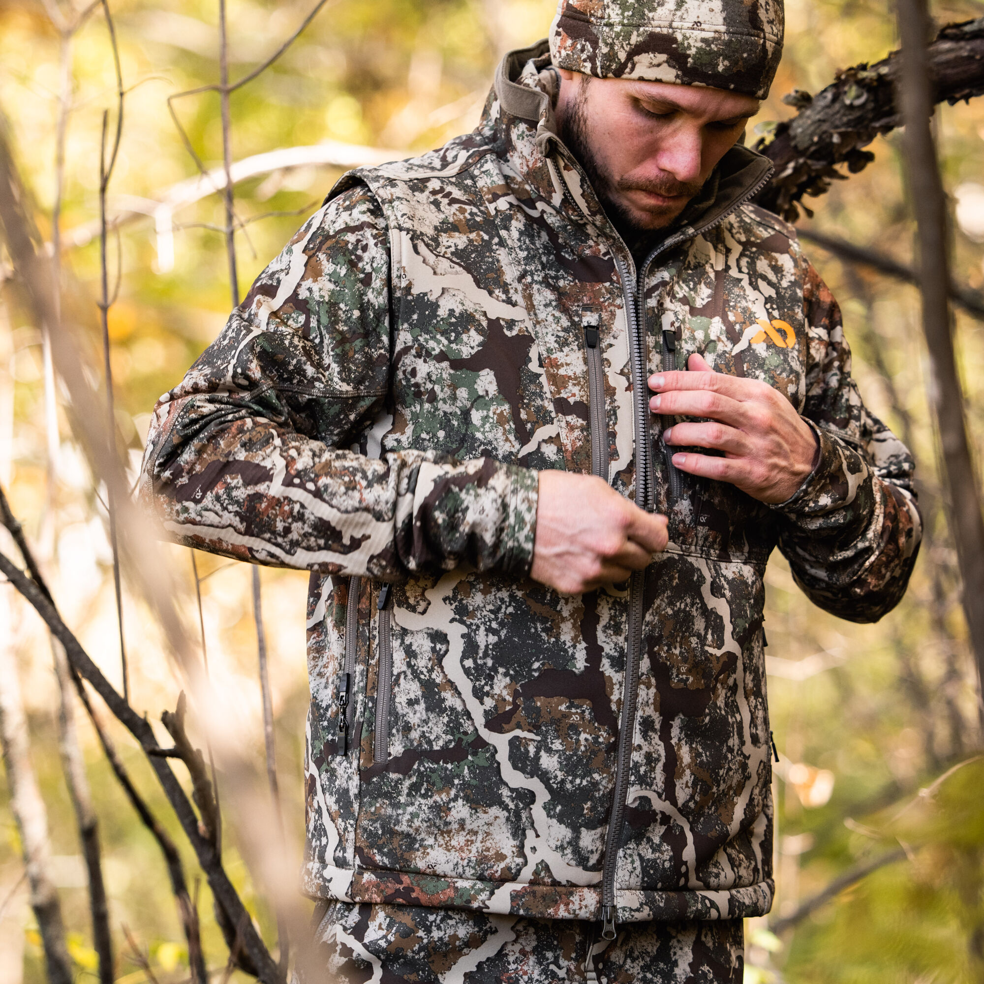 Men's Heated Hunting Camo Vest with Multi-Pockets | ORORO Australia